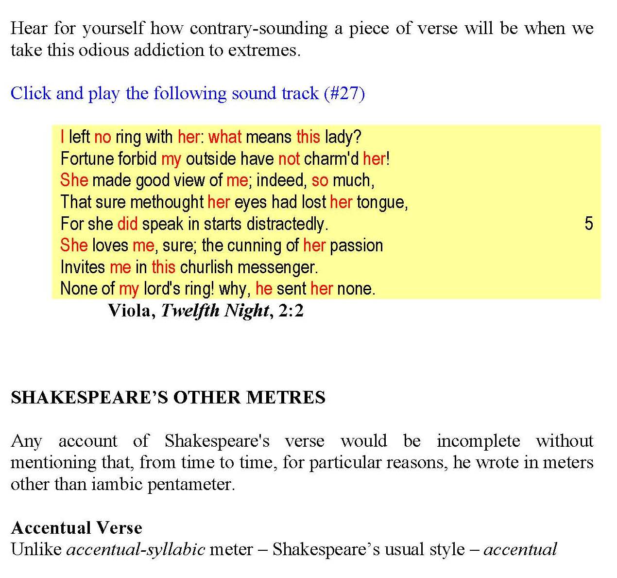 shakespearean e with an accent mark